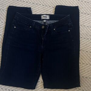 PAIGE Women's Midnight Blue skyline Skinny Jeans, 27